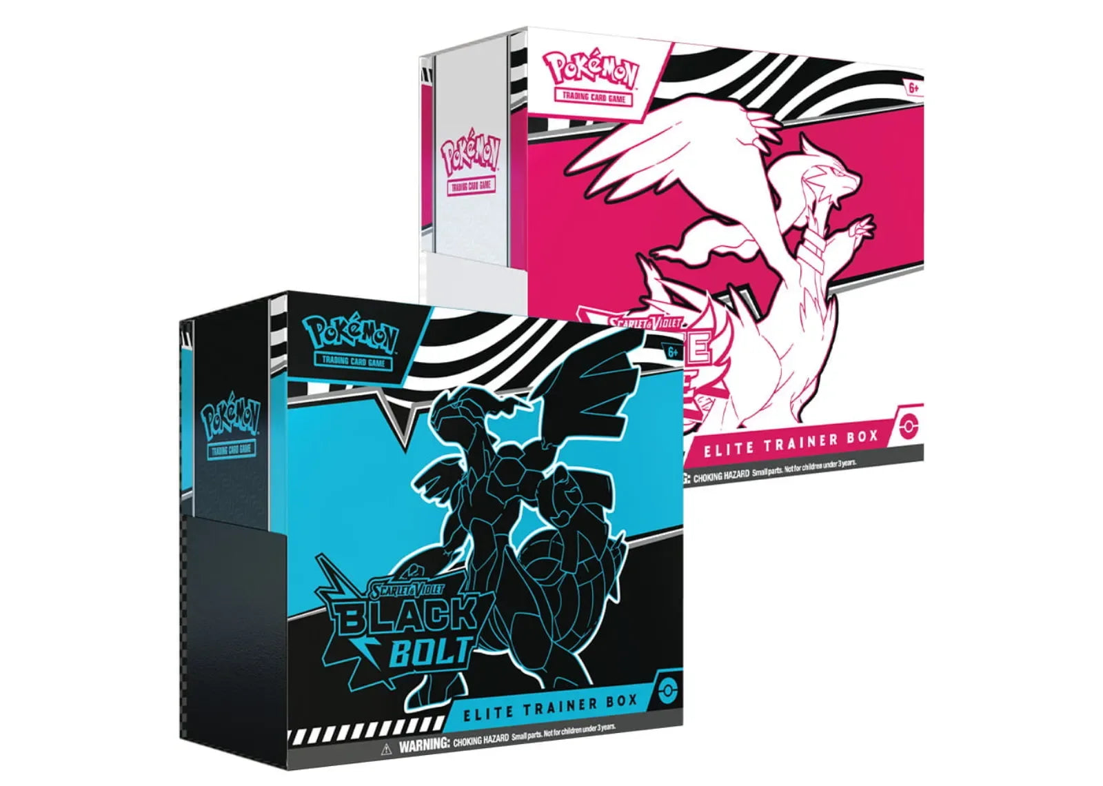 Pokémon Scarlet & Violet Black Bolt & White Flare Elite Trainer Box