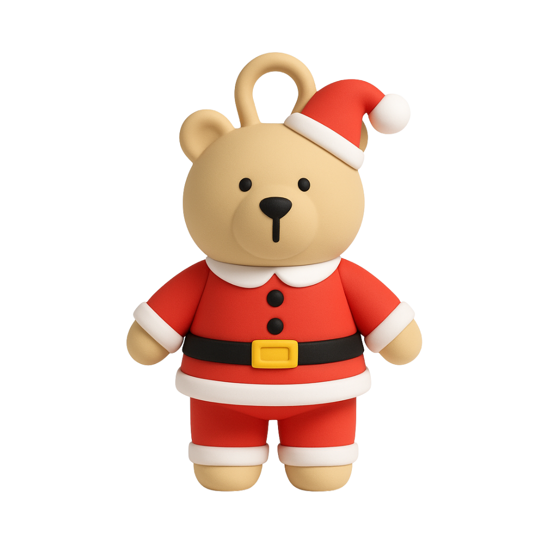 Starbucks Bearista Anahtarlık - 2025 Yılbaşı Koleksiyonu