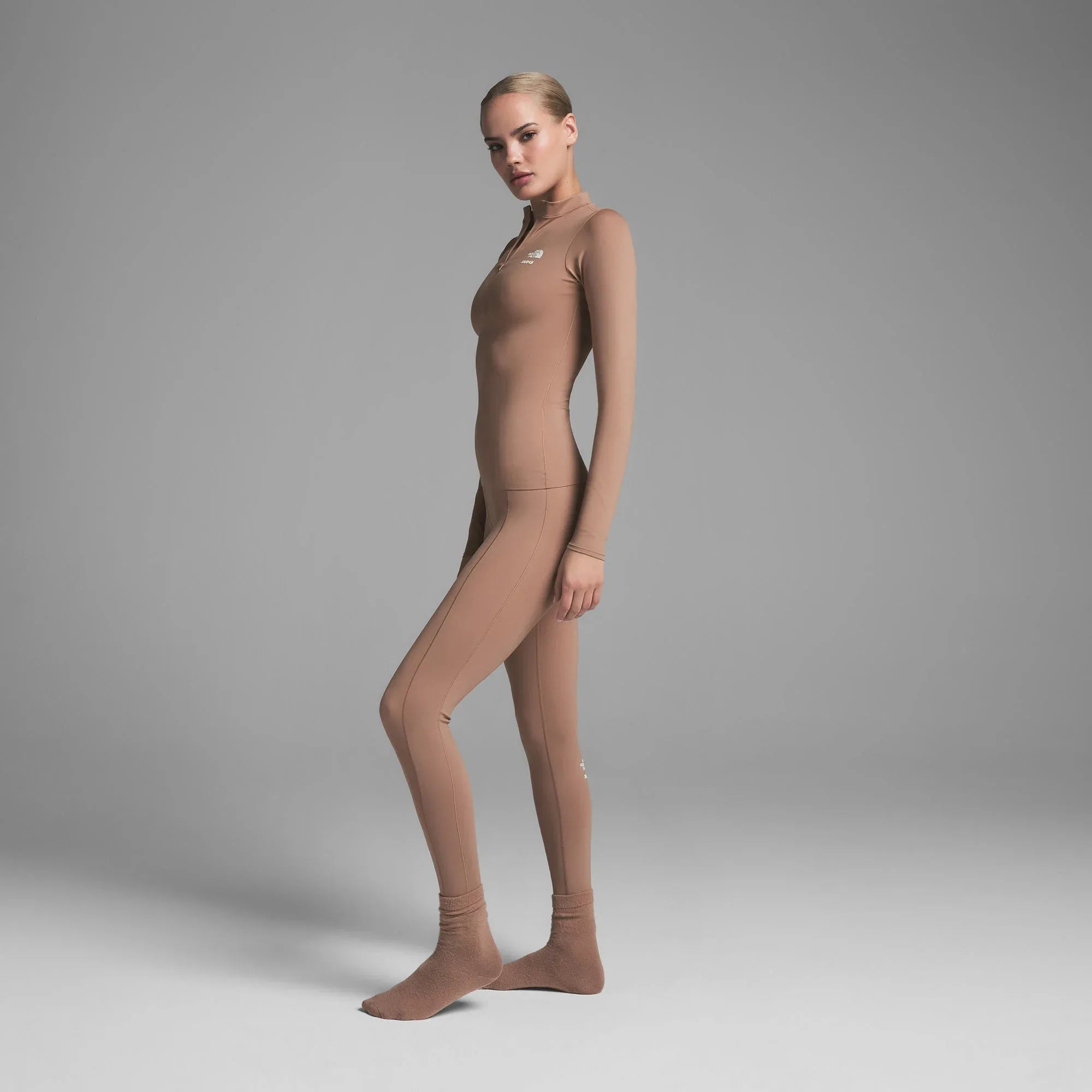 SKIMS THE NORTH FACE X REFINA LONG SLEEVE TOP | SIENNA - T-SHIRT