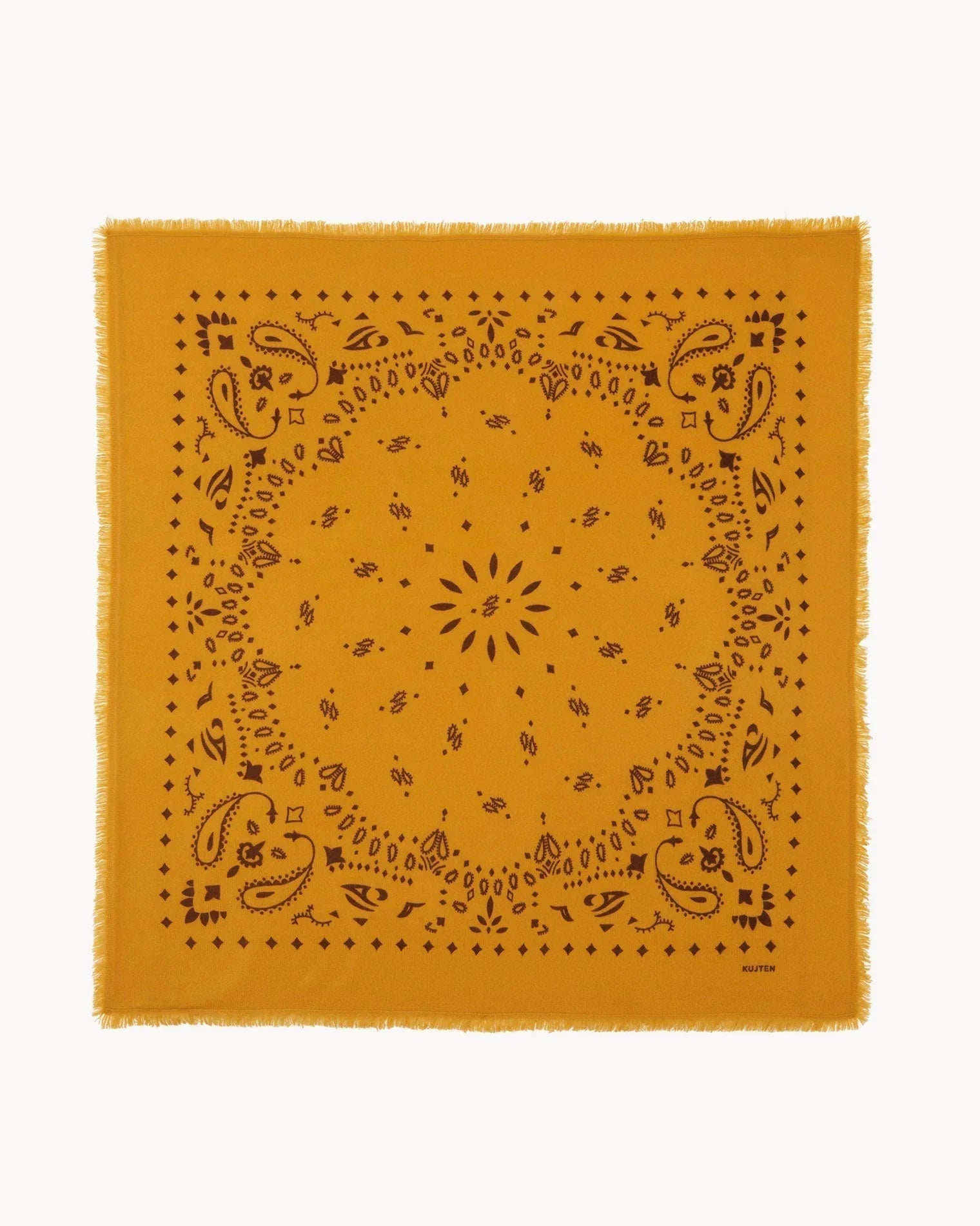 KUJTEN Bandana Hachiko Saffron Yellow - Bandana