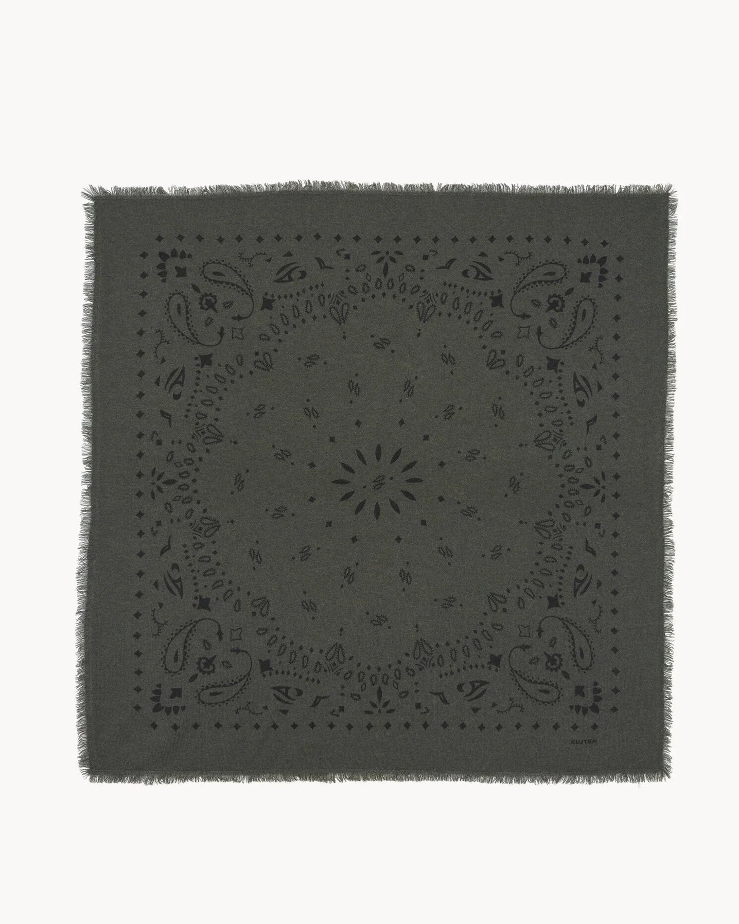 KUJTEN Bandana Hachiko Dark Khaki - Bandana