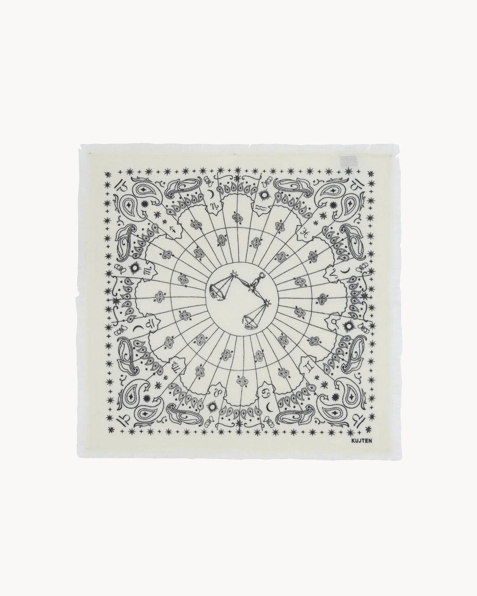 KUJTEN Small Bandana Hachi Sign Libra - Bandana