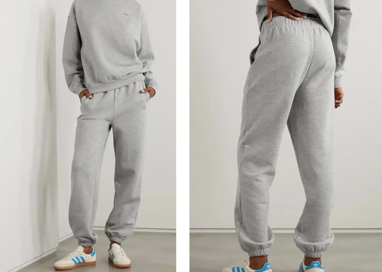 Alo Yoga Accolade Track Pants Gray