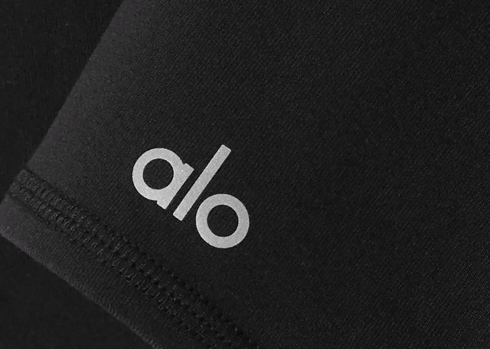 Alo Yoga Airbrush 5" Stretch Cycling Shorts Black