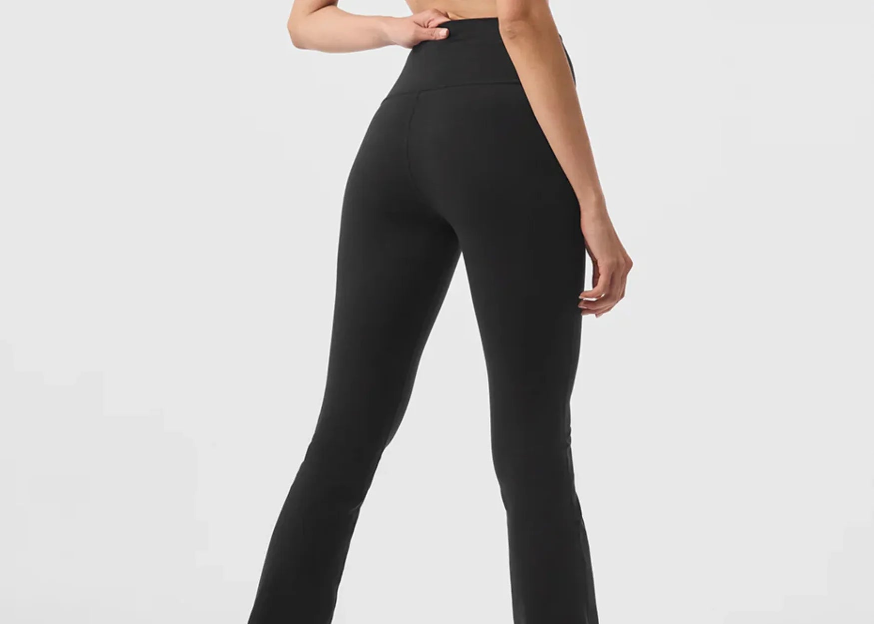 Alo Yoga Airbrush High-Waist Bootcut Legging Black