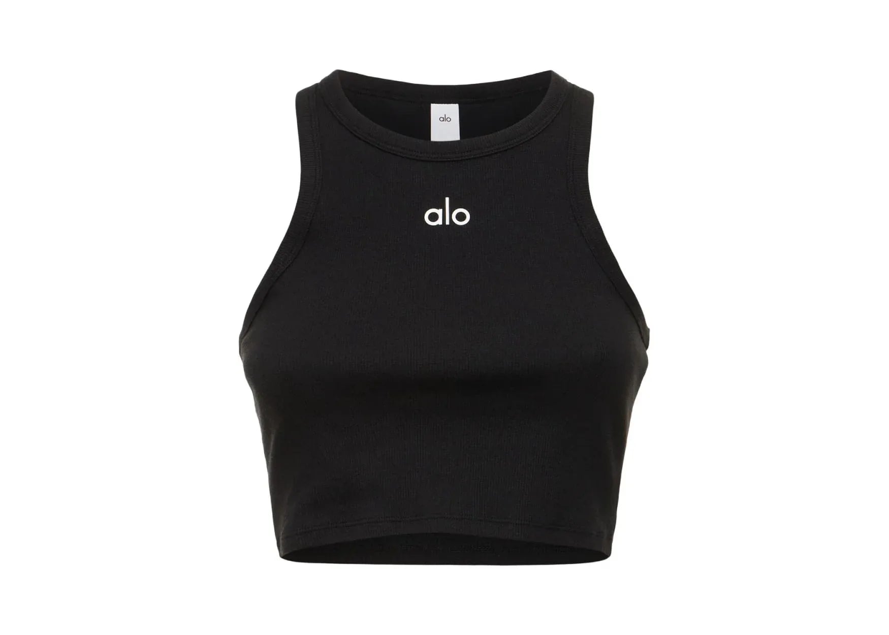 Alo Yoga Aspire Tank Black White