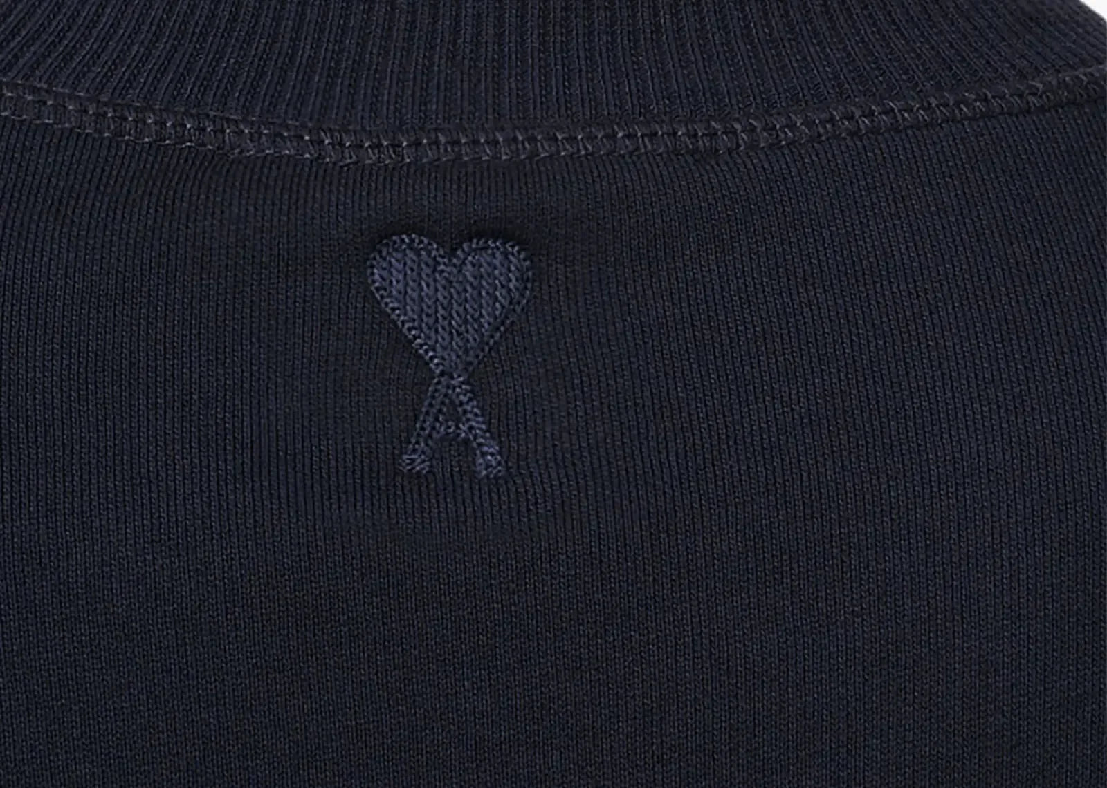 Ami Paris Ami Alexandre Mattiussi Print Sweatshirt Navy Blue