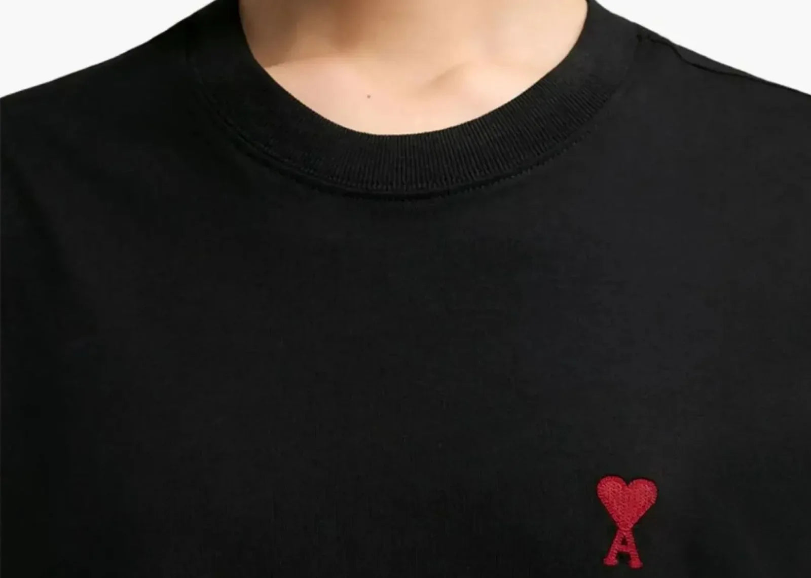 Ami Paris Ami De Coeur T-Shirt Black (2025)