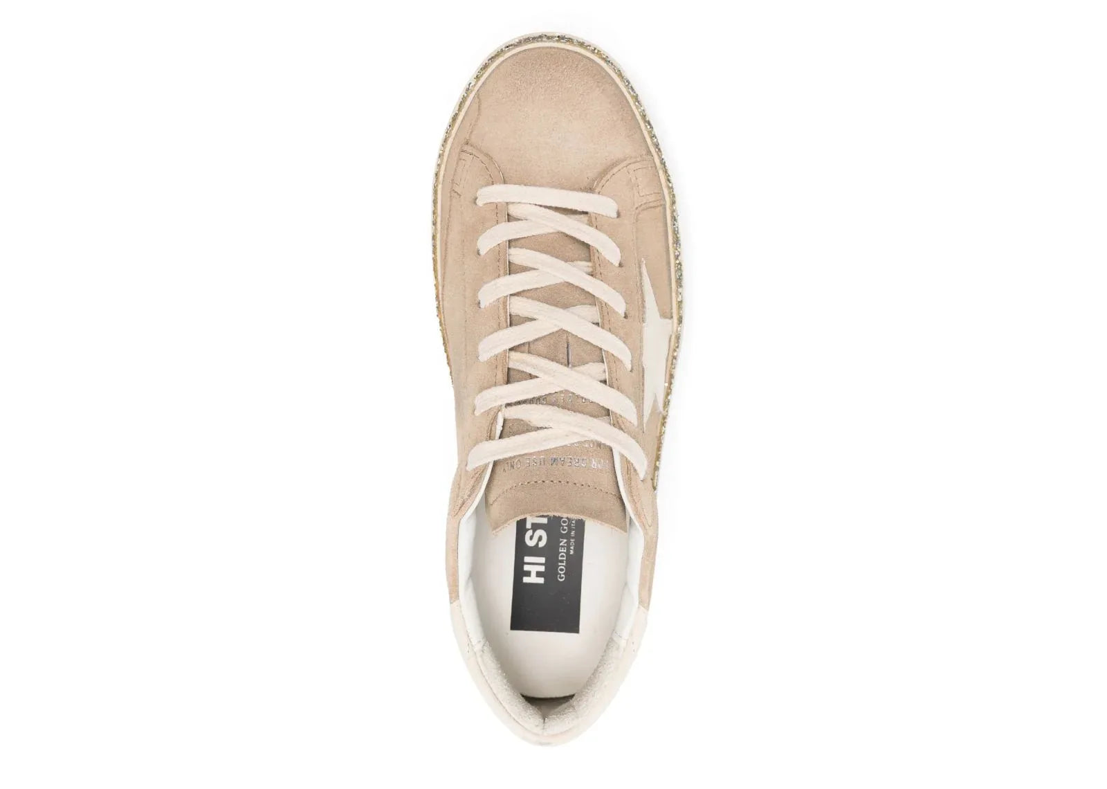 Golden Goose Hi-Star Beige
