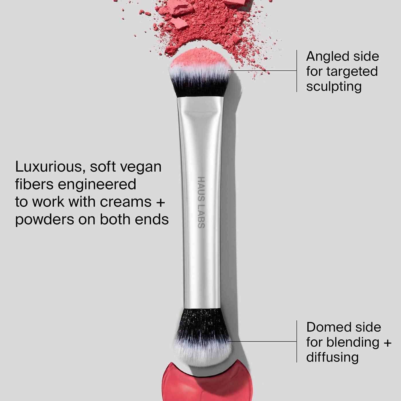 Haus Labs Dual-Ended Multi-Purpose Brush - Çok Amaçlı Fırça