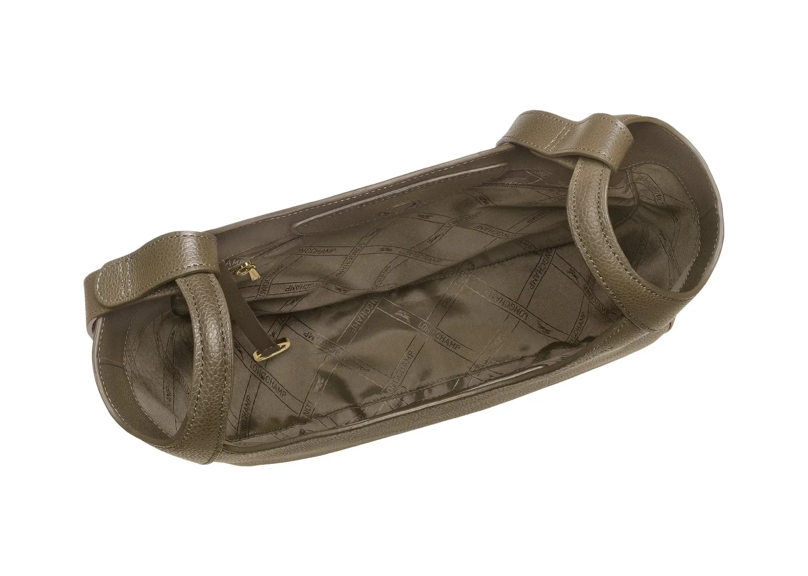 Longchamp Le Foulonné Lare Hobo Bag Caper