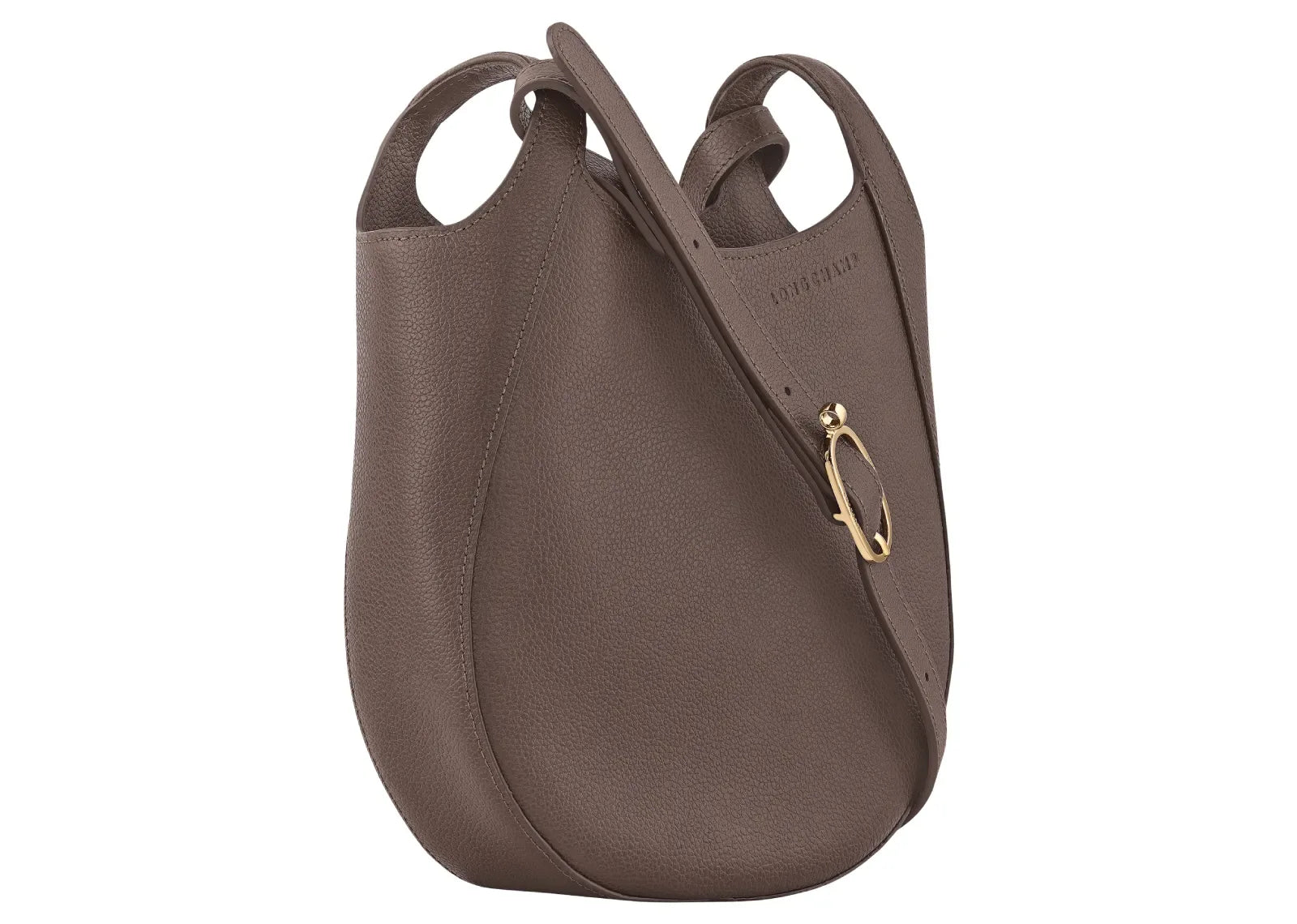 Longchamp Le Foulonné Small Crossbody Bag Taupe