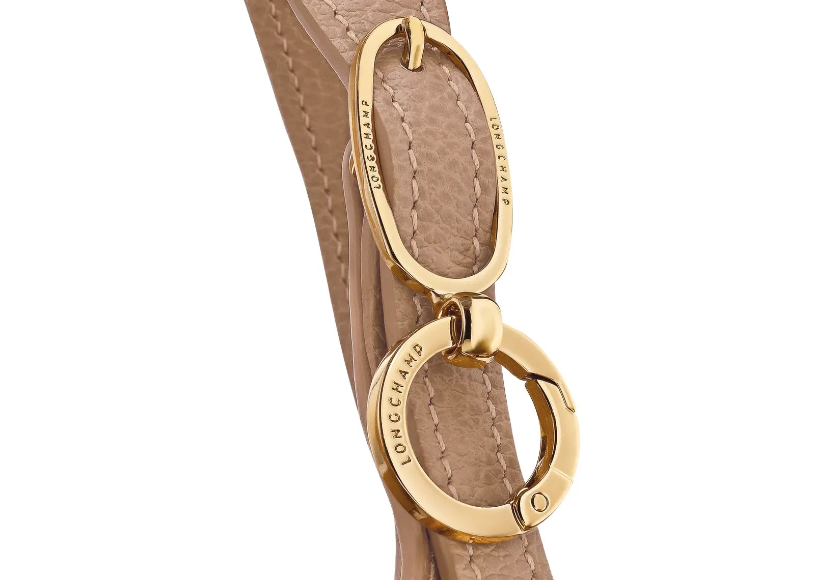 Longchamp Le Foulonné Small Handbag Biscuit