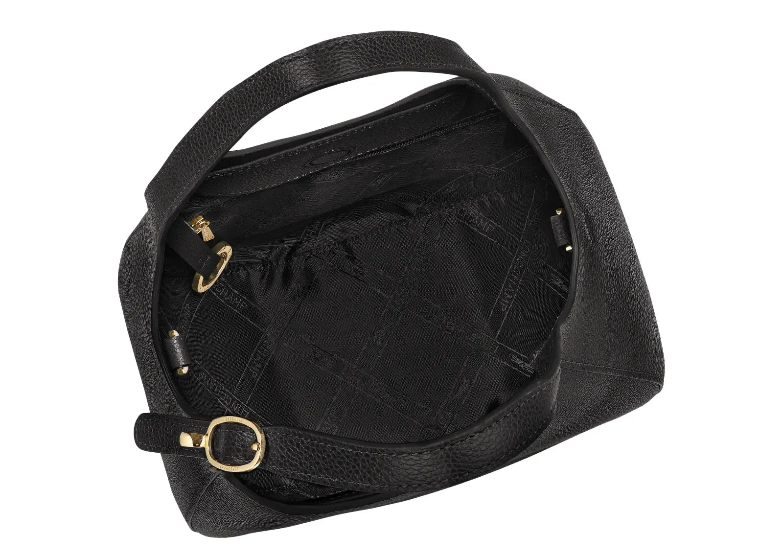Longchamp Le Foulonné Small Handbag Black