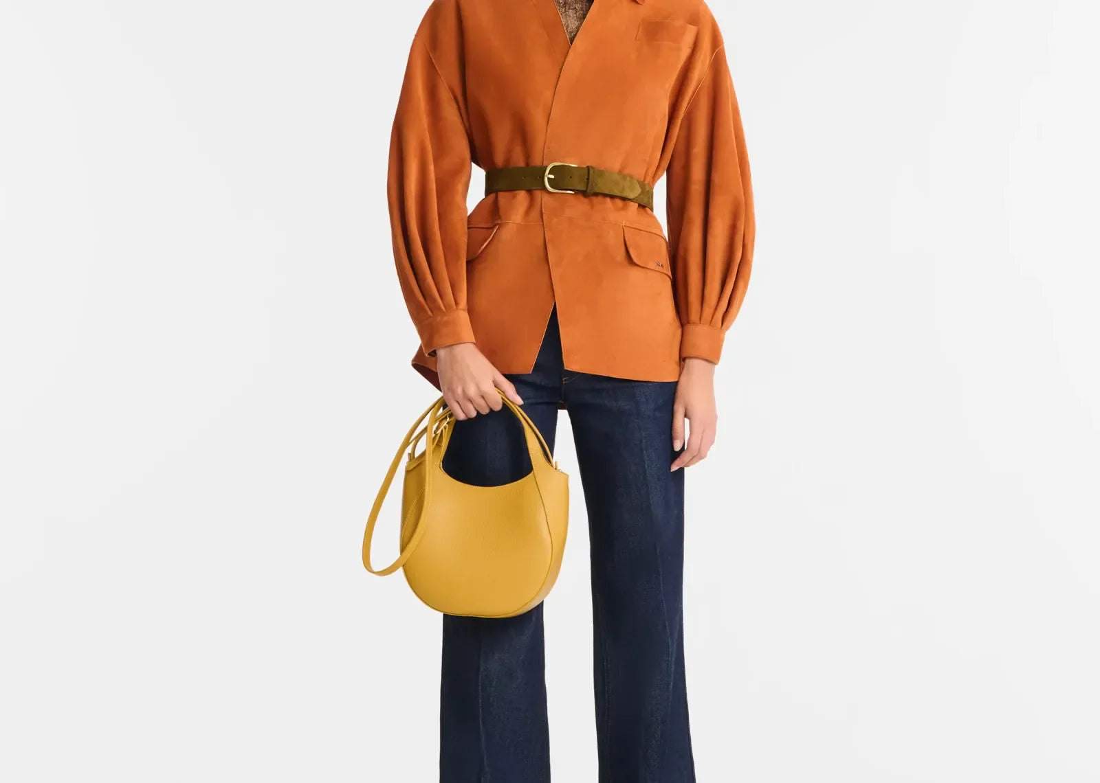 Longchamp Le Foulonné Small Handbag Nutmeg