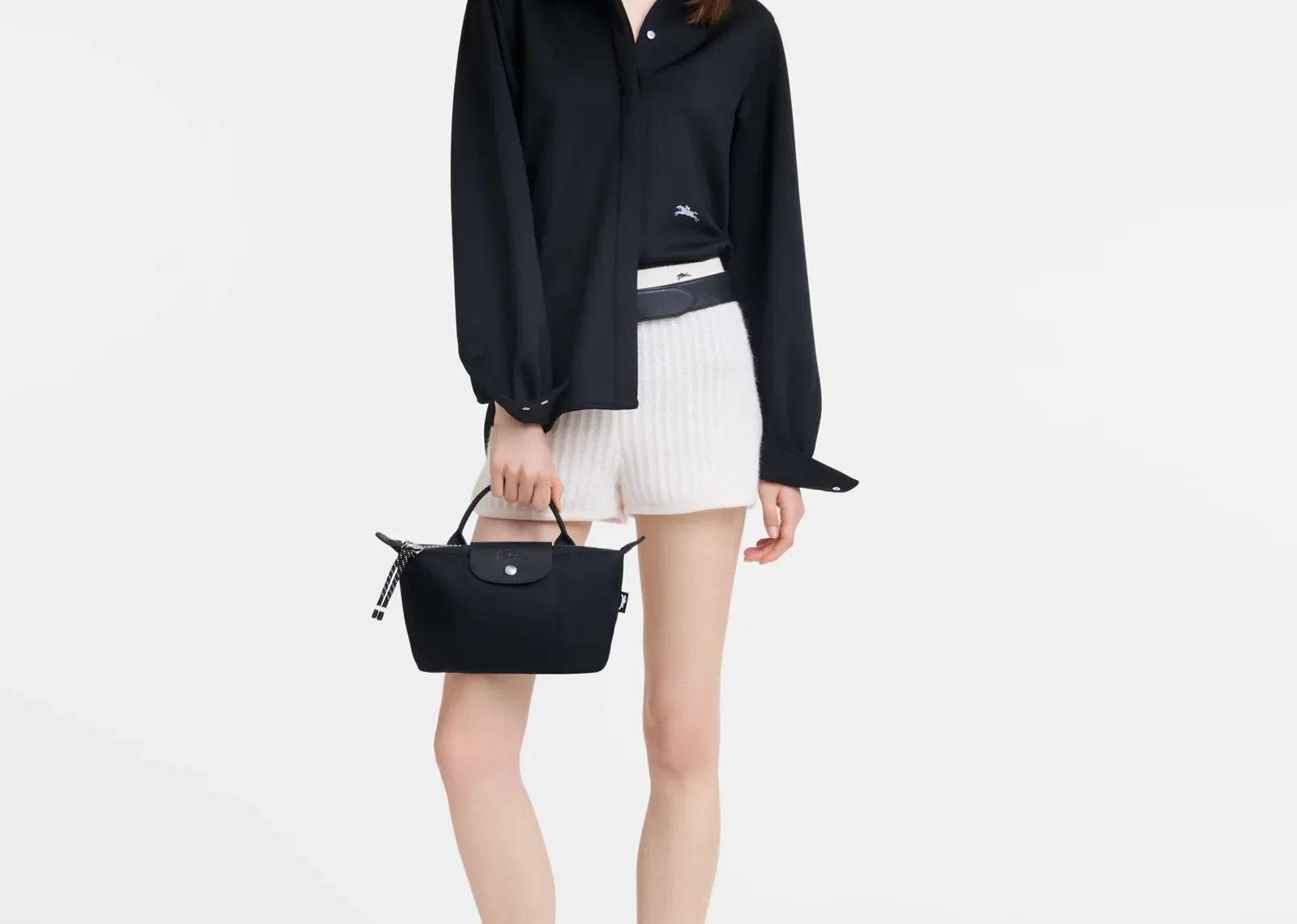 Longchamp Le Pliage Energy Pouch Black