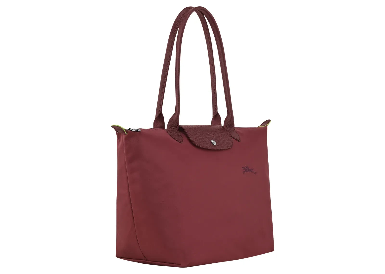 Longchamp Le Pliage Green Large Tote Bag Pomegranate