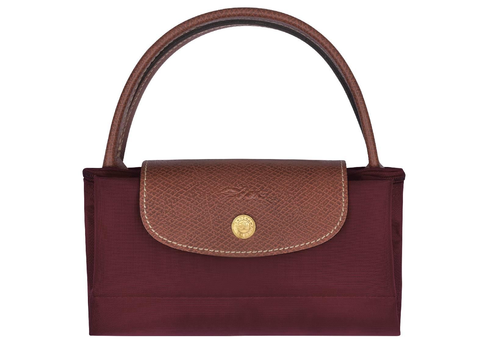 Longchamp Le Pliage Original Small Handbag Burgundy
