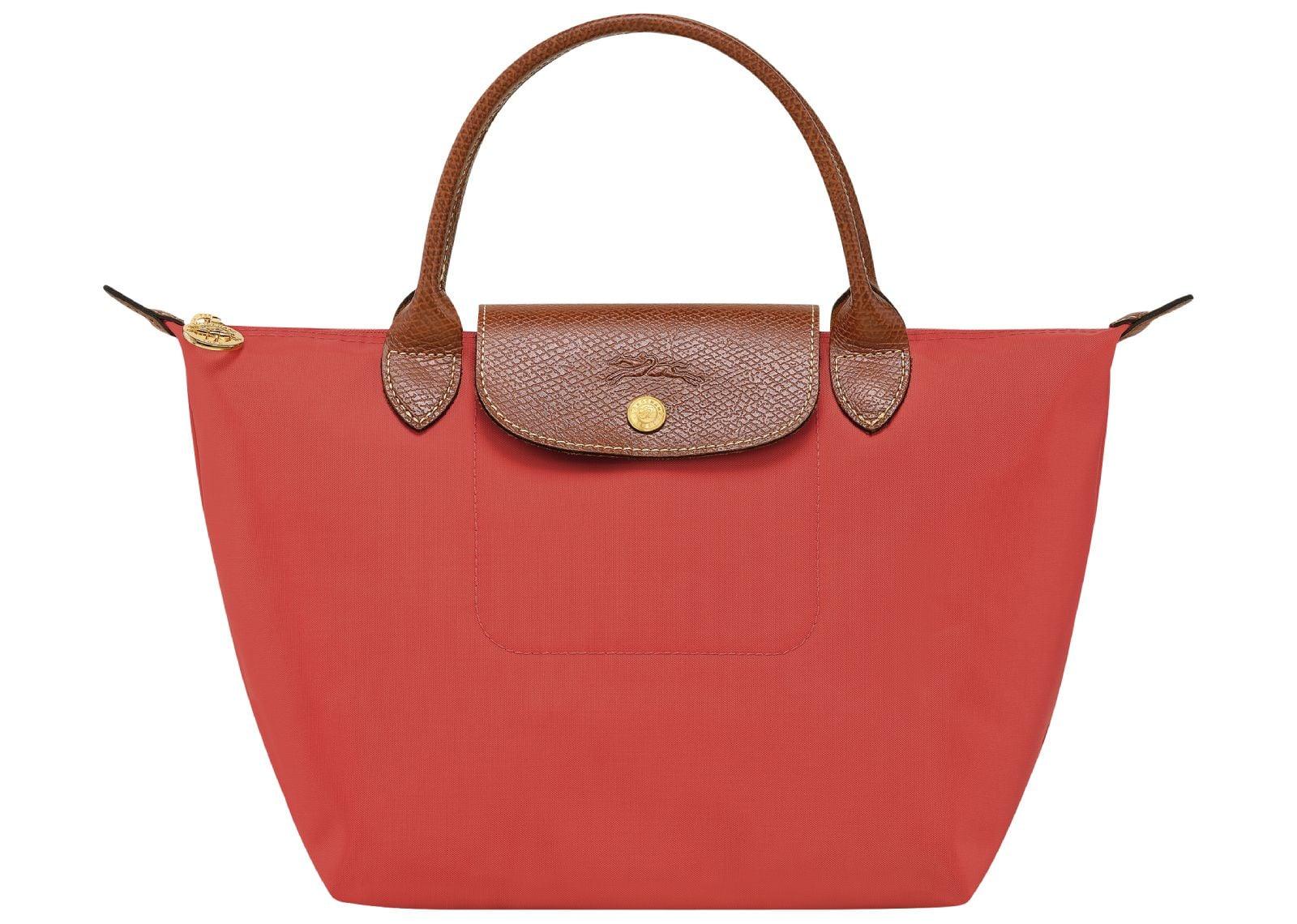 Longchamp Le Pliage Original Small Handbag Tomato
