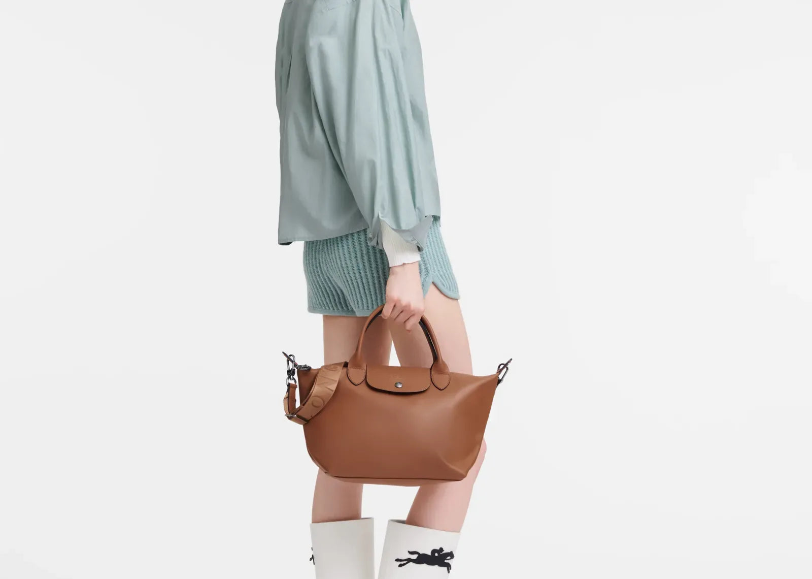 Longchamp Le Pliage Xtra Small Handbag Cognac