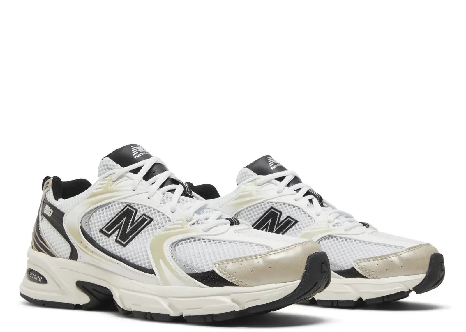 New Balance 530 White Light Gold Metallic