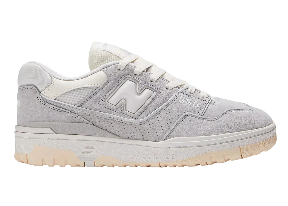 New Balance 550 Grey Suede