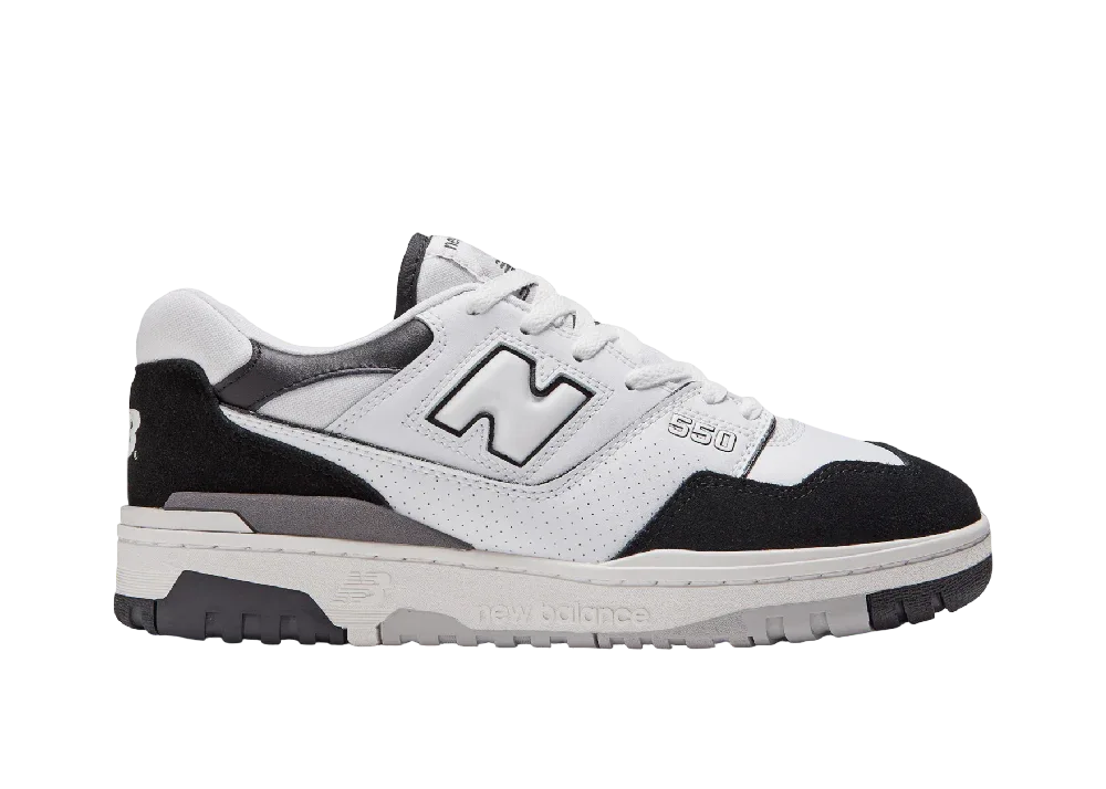 New Balance 550 White Black Rain Cloud