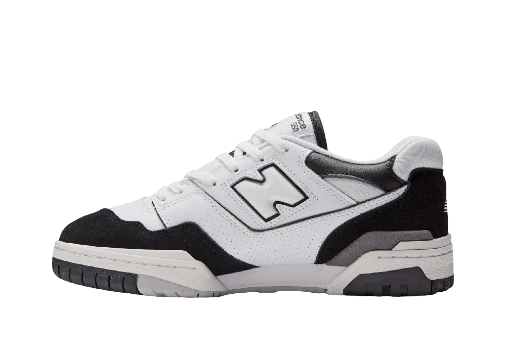 New Balance 550 White Black Rain Cloud