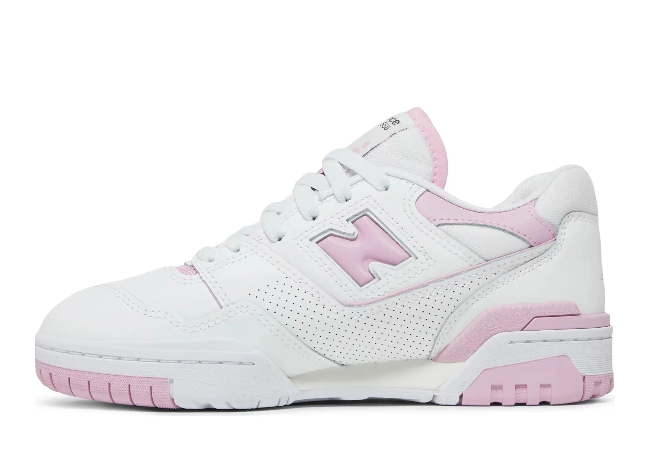 New Balance 550 White Bubblegum Pink
