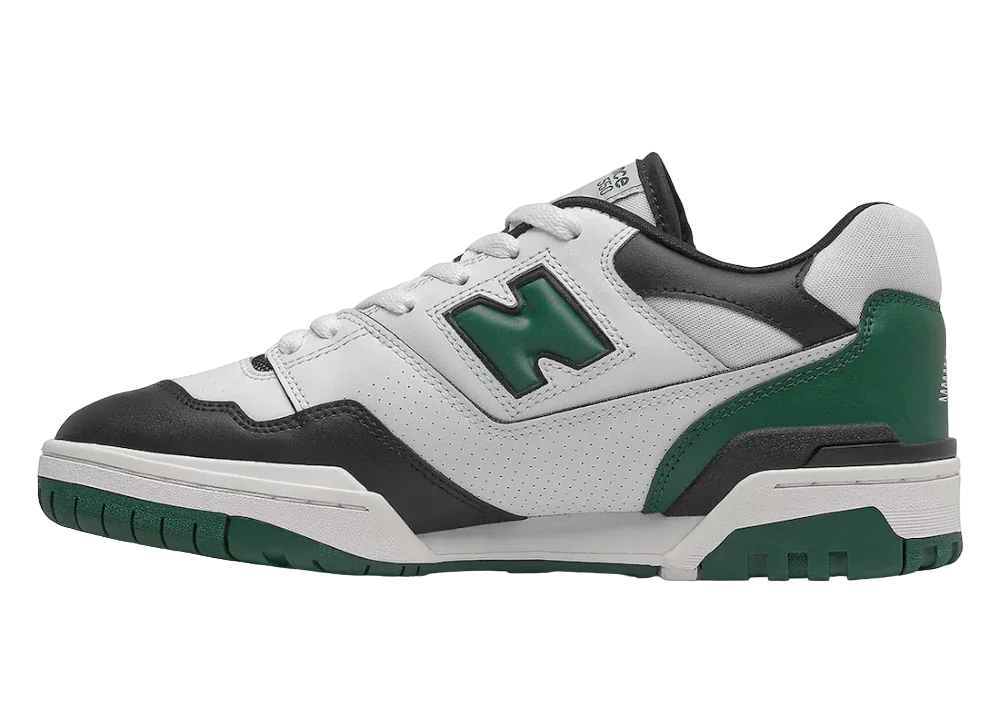 New Balance 550 White Green Black