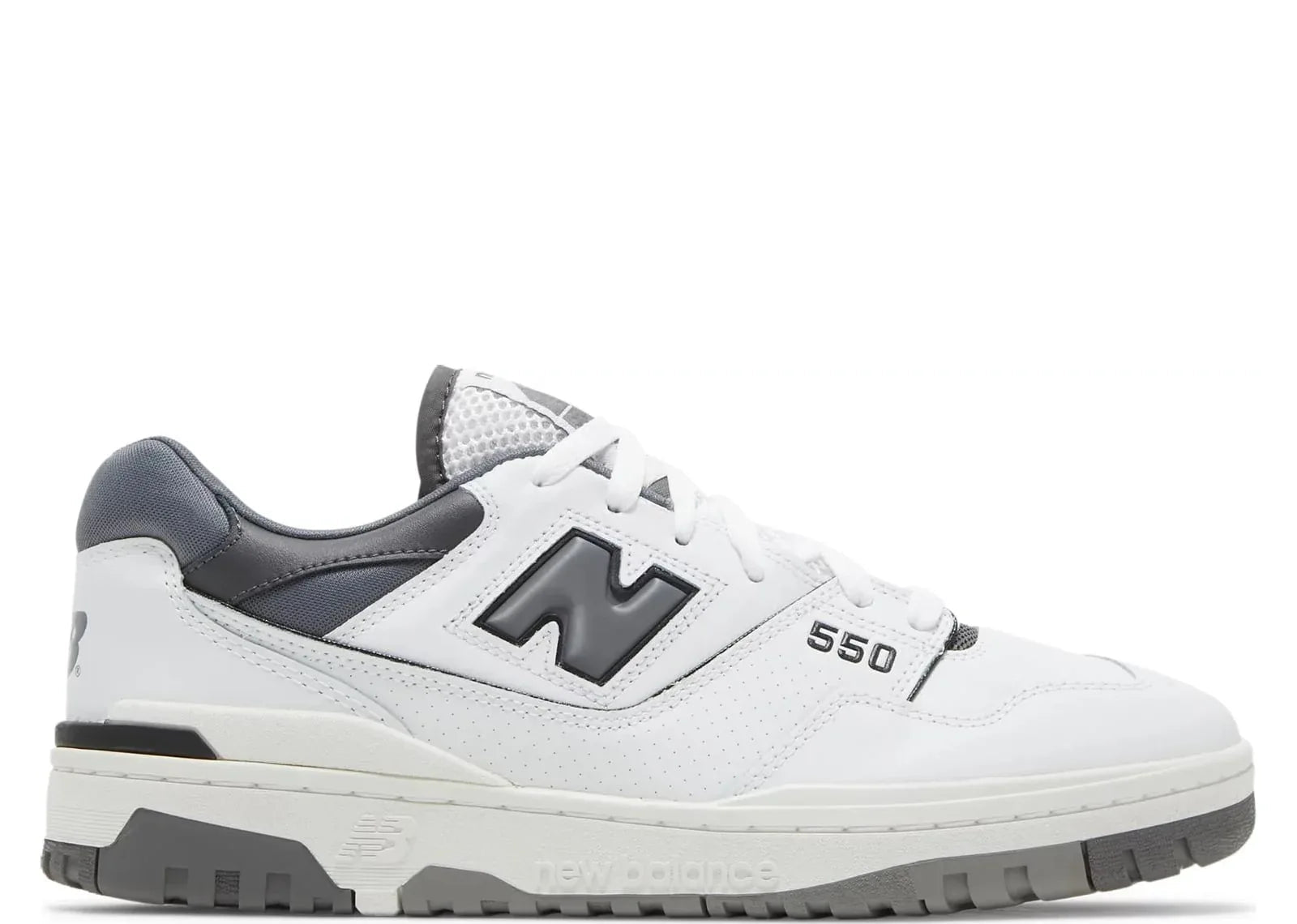 New Balance 550 White Grey Dark Grey