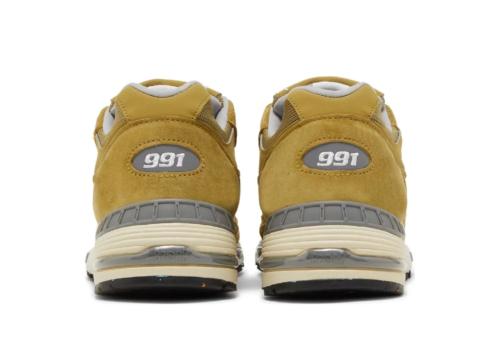 New Balance 991 MiUK Green Moss Cloud Cream