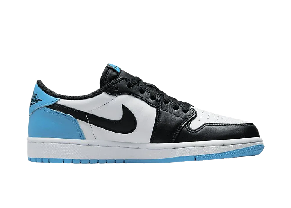 Nike Air Jordan 1 Low Black Dark Powder Blue (W)