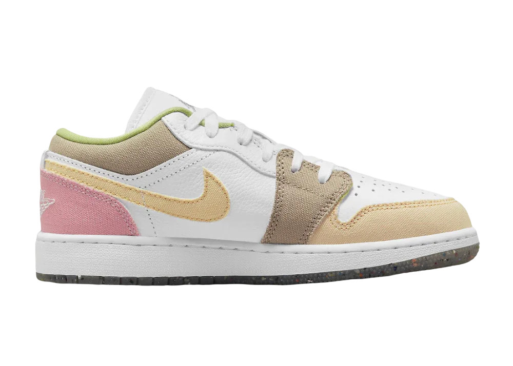 Nike Air Jordan 1 Low Pastel Grind Vivid Green (GS)