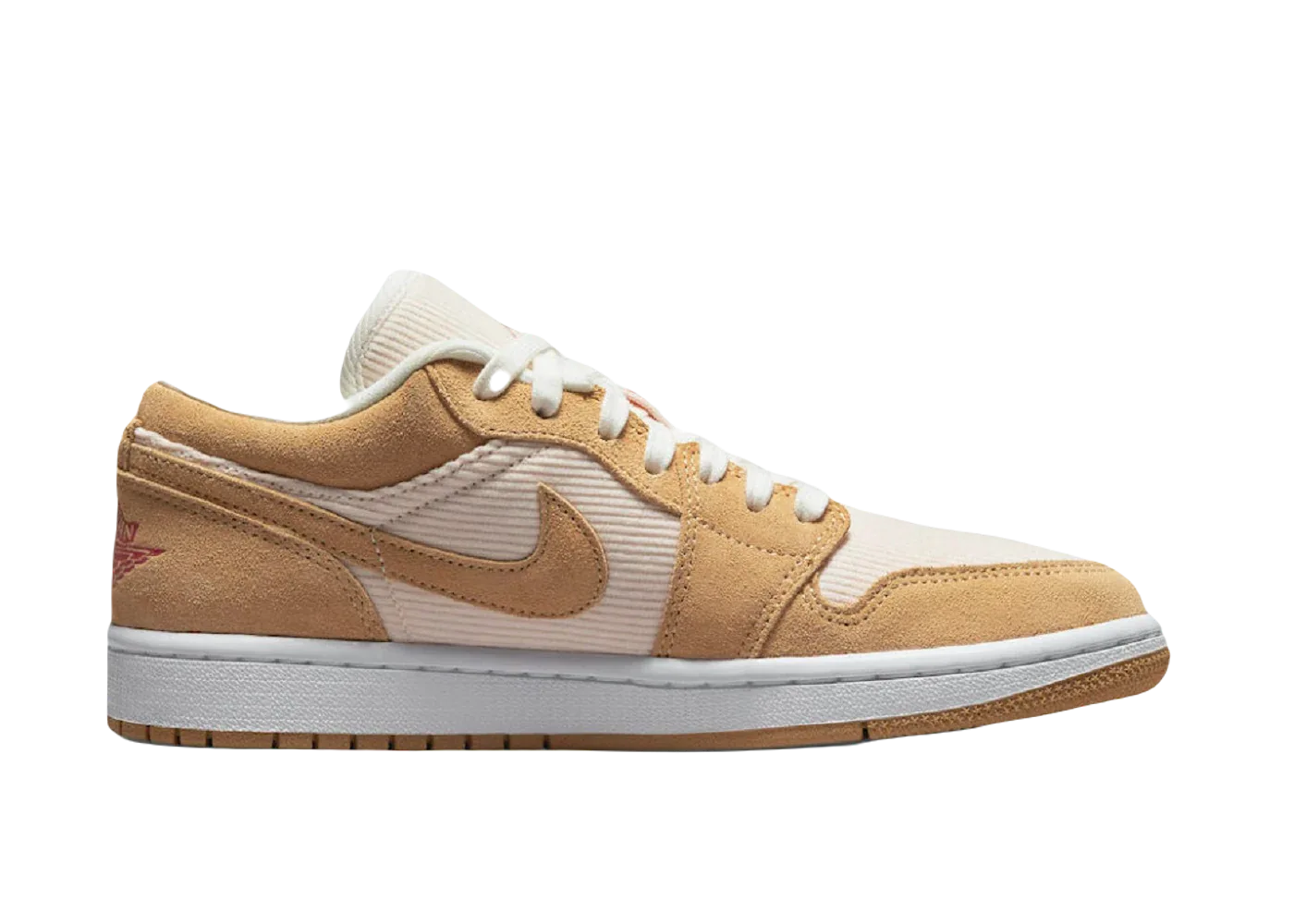Nike Air Jordan 1 Low SE Twine Orange Quartz Corduroy (W)