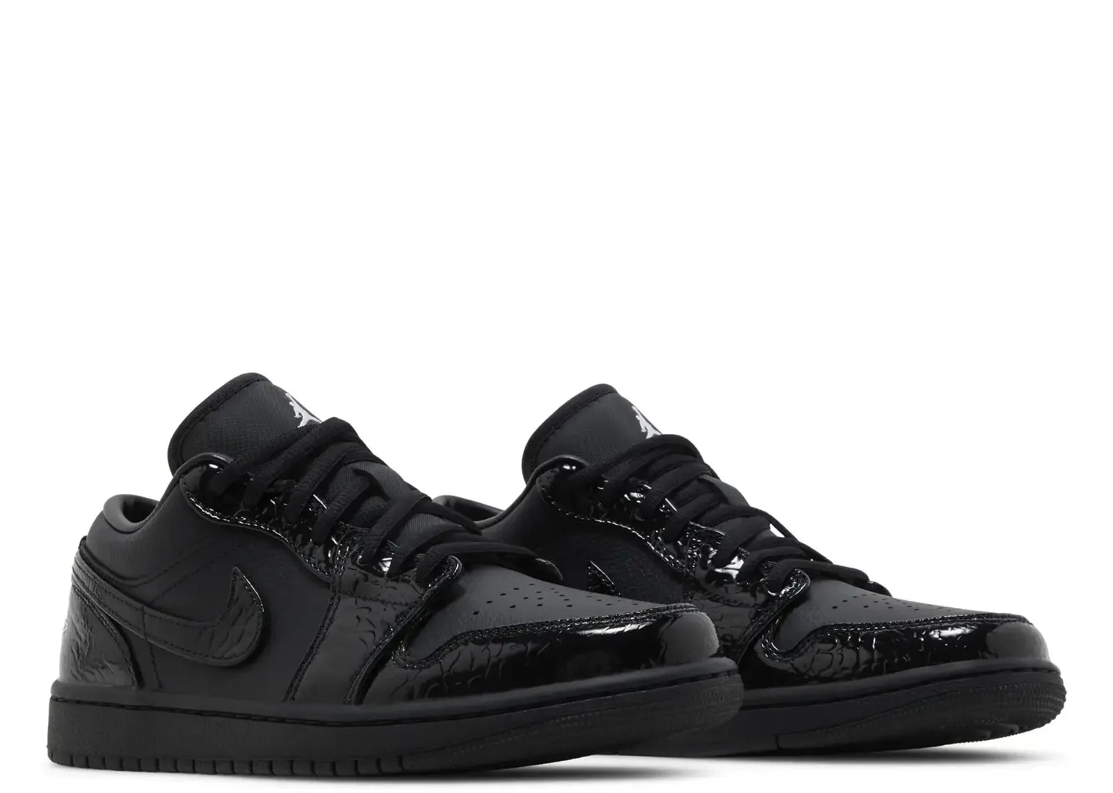 Nike Air Jordan 1 Low SE Patent Elephant Black (W)
