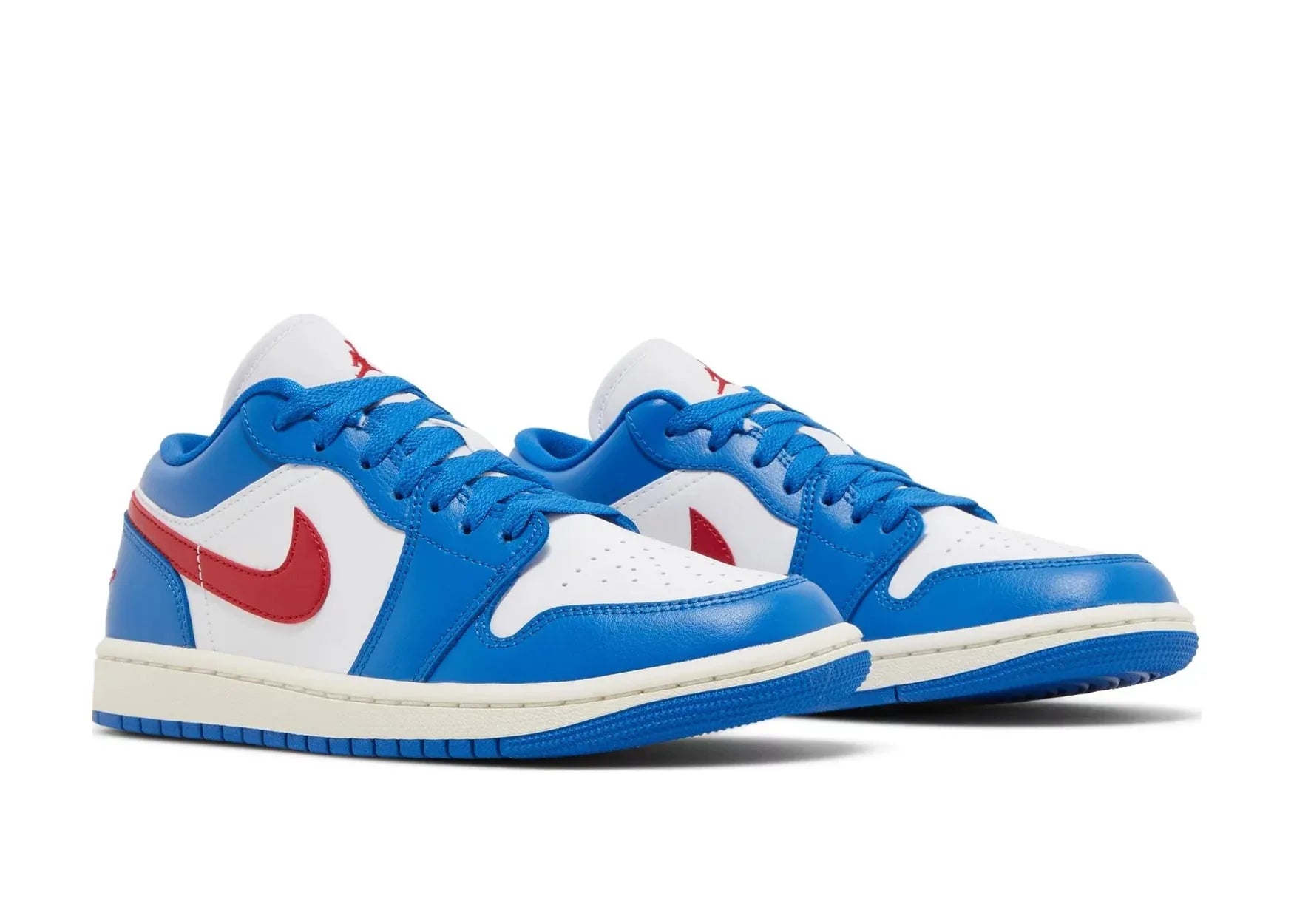 Nike Air Jordan 1 Low Sport Blue Gym Red (W)