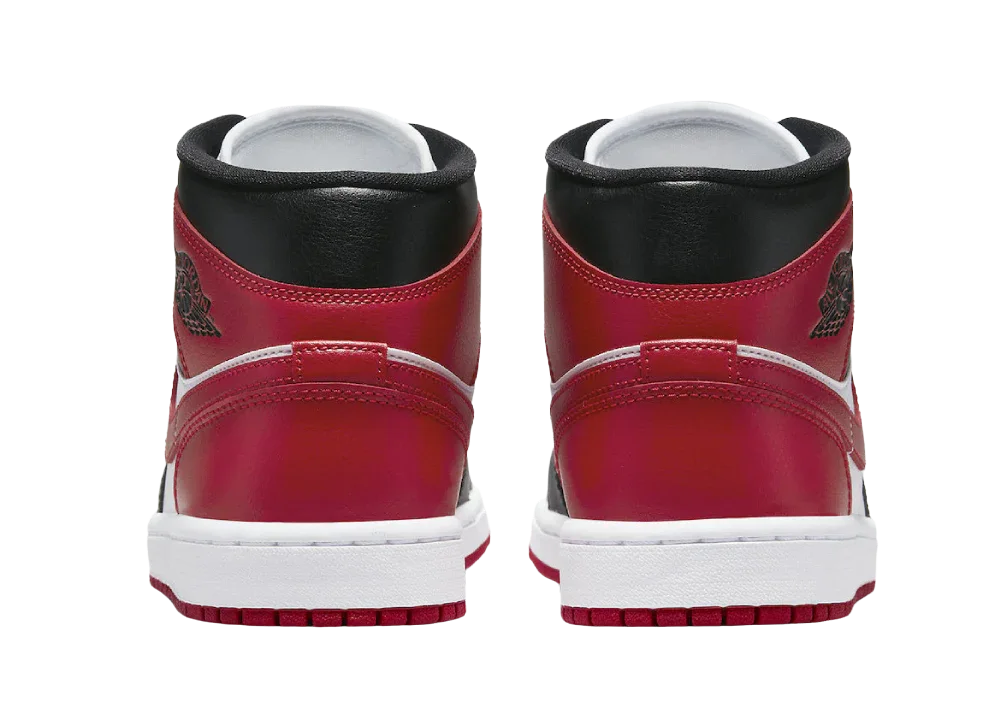 Nike Air Jordan 1 Mid Alternate Bred Toe (W)