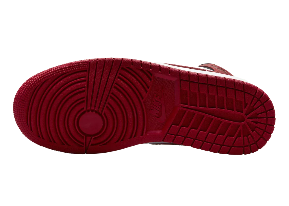 Nike Air Jordan 1 Mid Alternate Bred Toe (W)