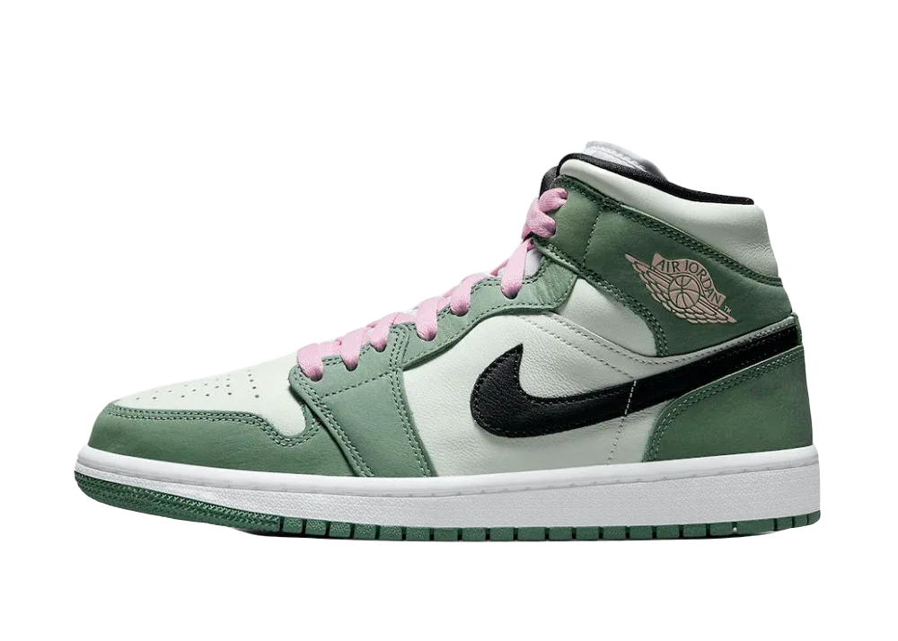 Nike Air Jordan 1 Mid Dutch Green (W)