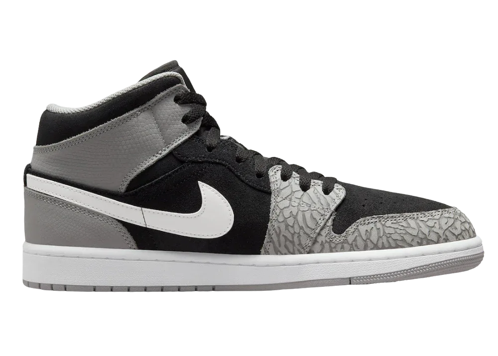 Nike Air Jordan 1 Mid Elephant Print