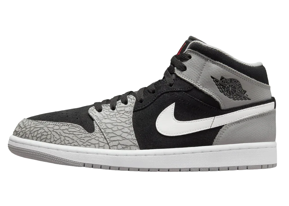 Nike Air Jordan 1 Mid Elephant Print