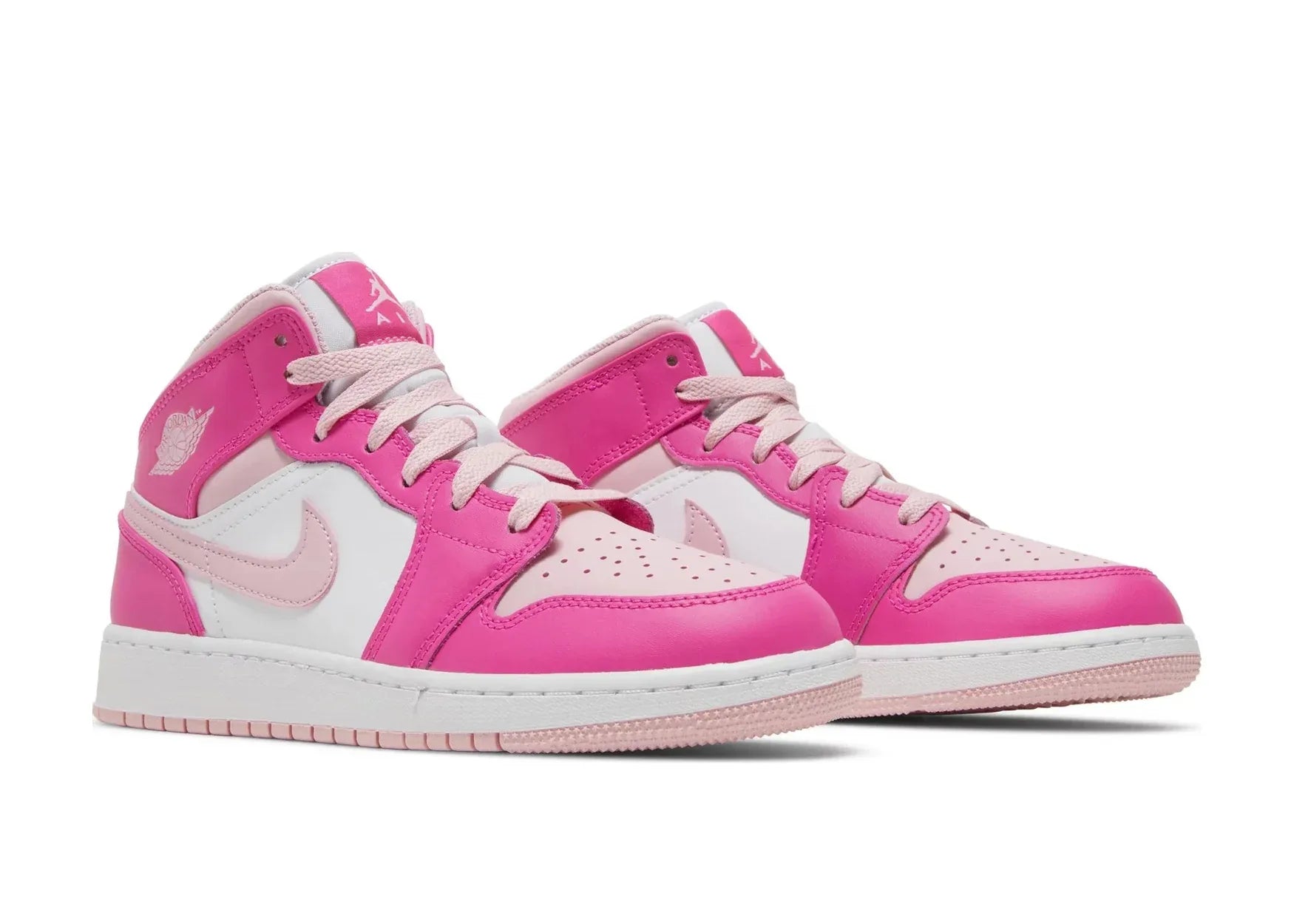 Nike Air Jordan 1 Mid Fierce Pink (GS)