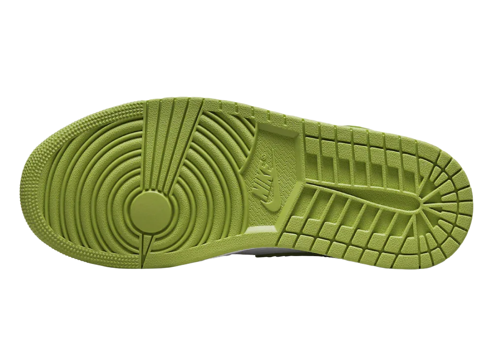 Nike Air Jordan 1 Mid Green Python (W)