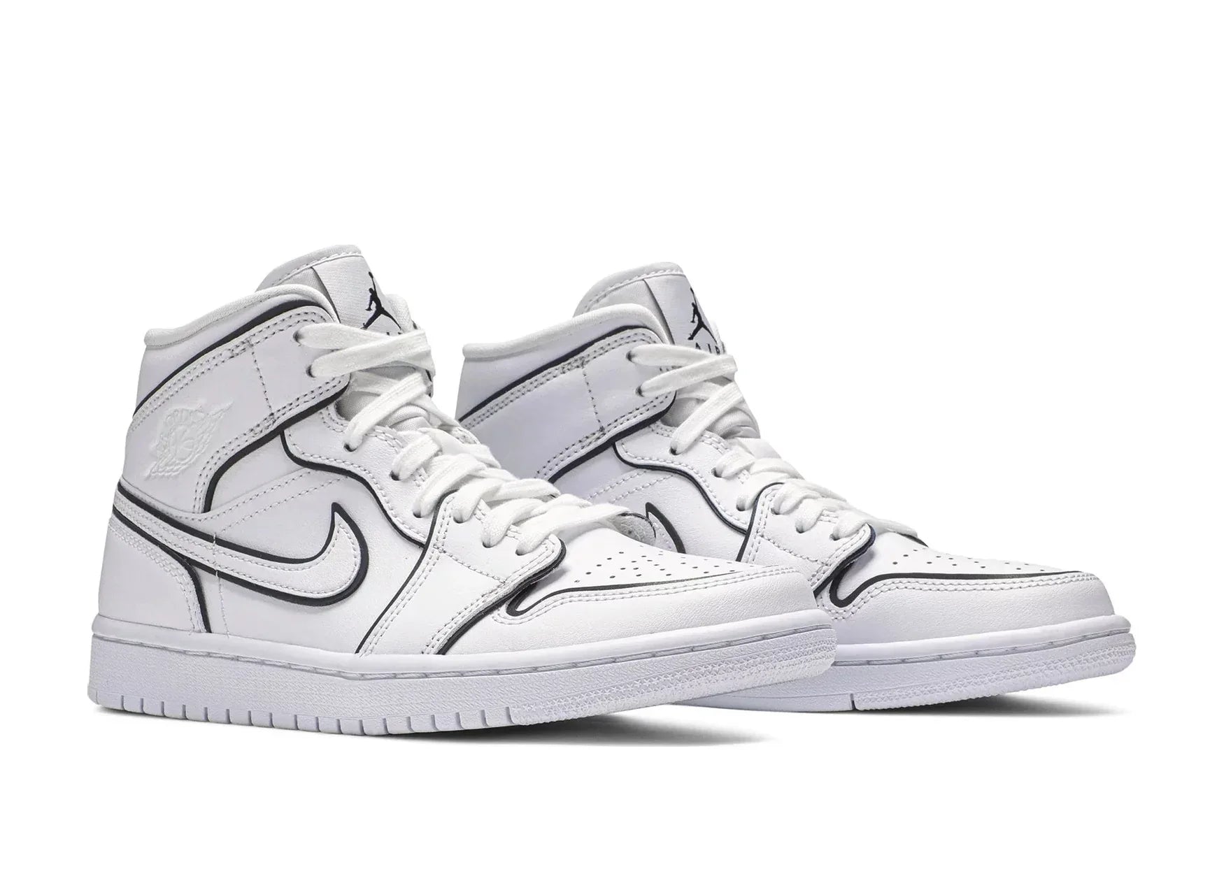 Nike Air Jordan 1 Mid Iridescent Reflective White (W)