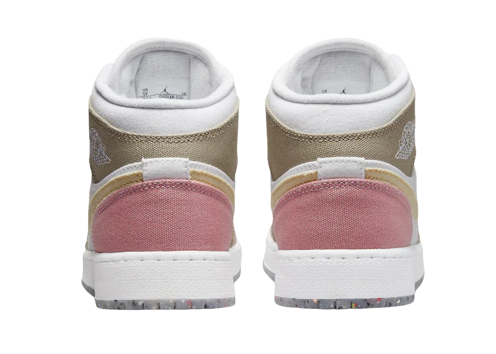 Nike Air Jordan 1 Mid Pastel Grind (GS)