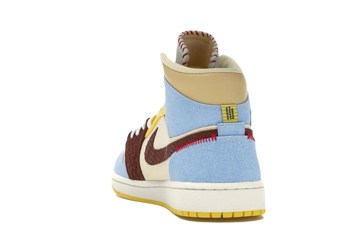 Nike Air Jordan 1 Mid SE Fearless Maison Chateau Rouge