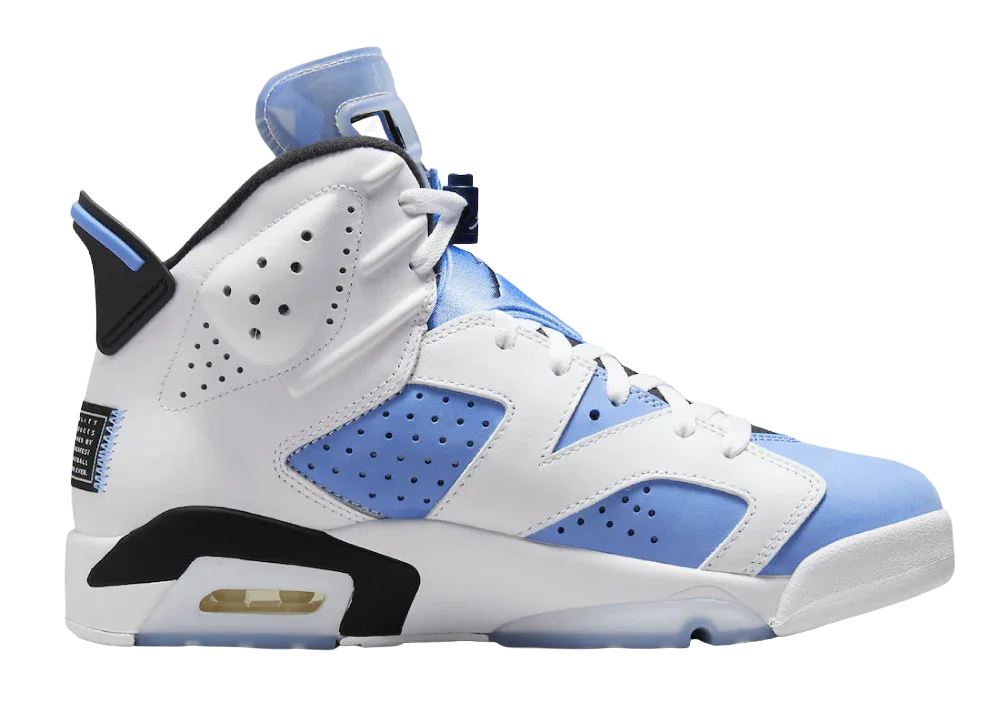 Nike Air Jordan 6 Retro UNC White