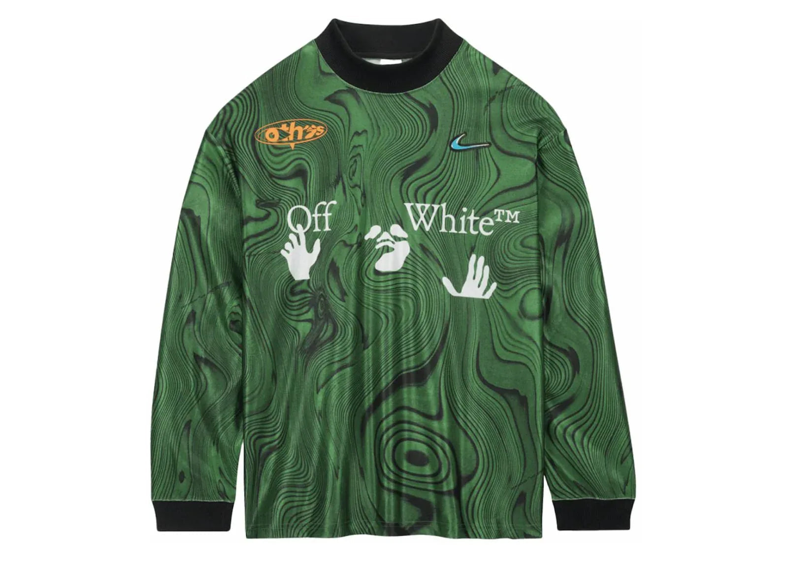 Nike x Off-White Allover Print Jersey Kelly Green