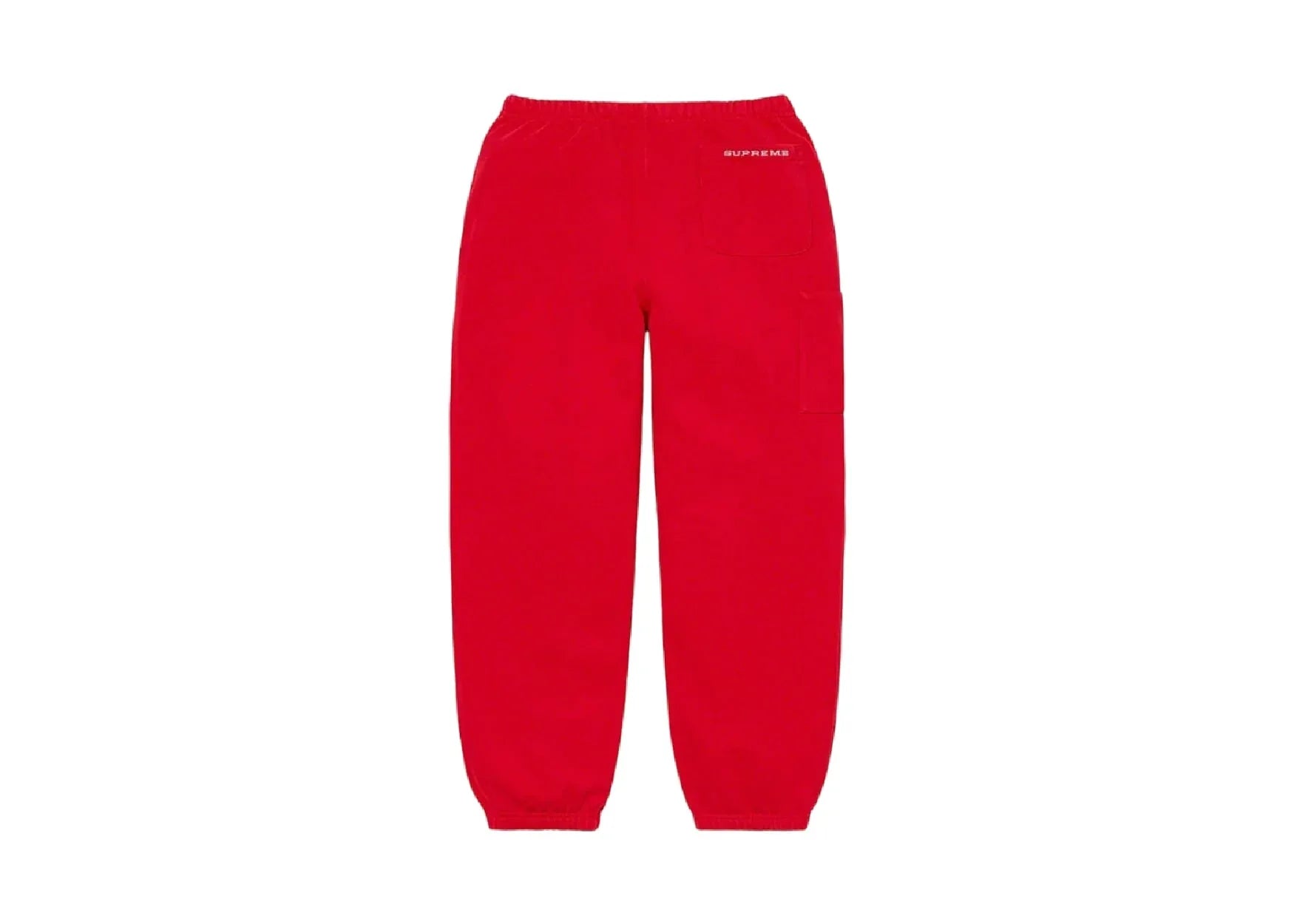 Nike x Supreme Cargo Sweatpants Red